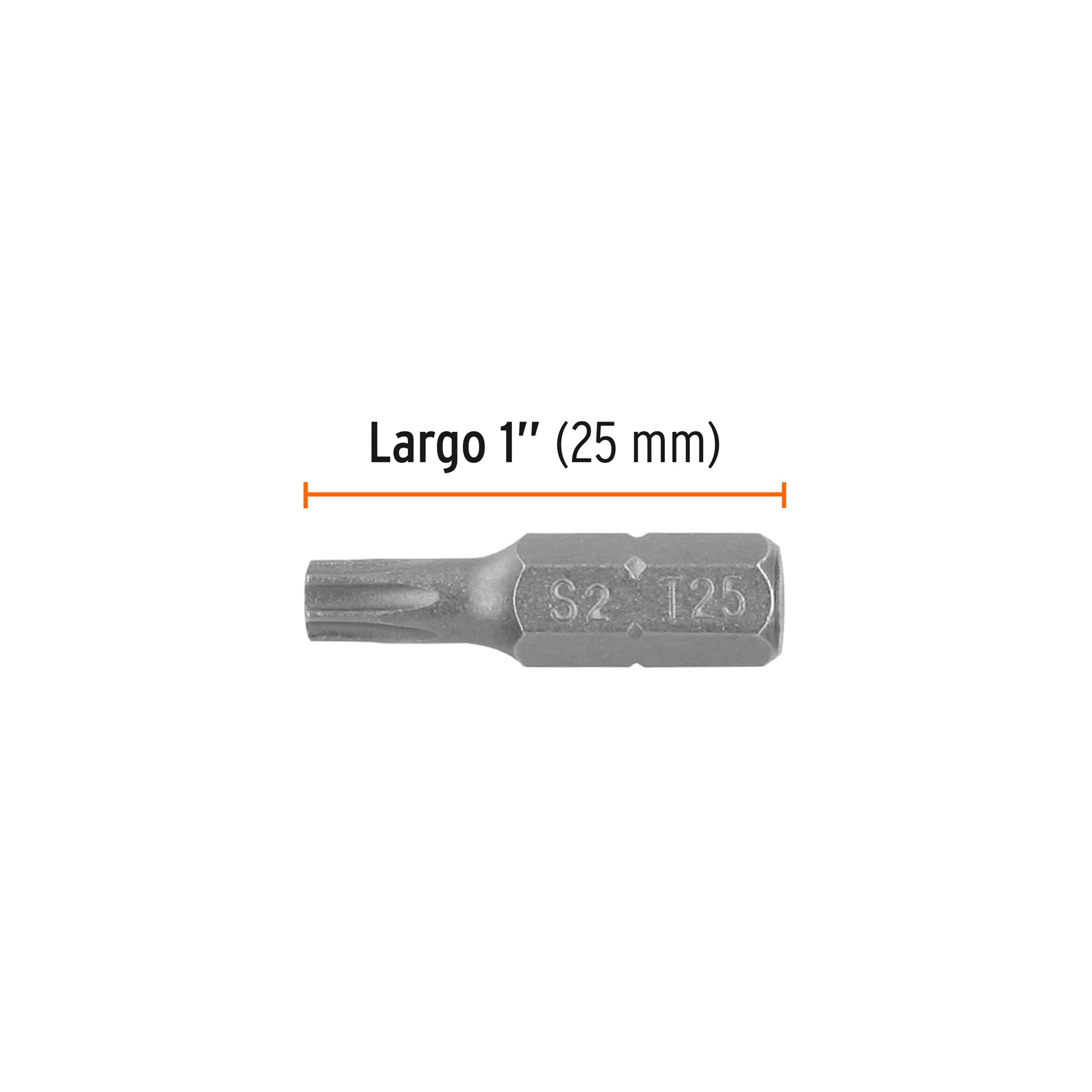 Estuche con 5 puntas torx T25 largo 1', TRUPER EXPERT - Imagen 3