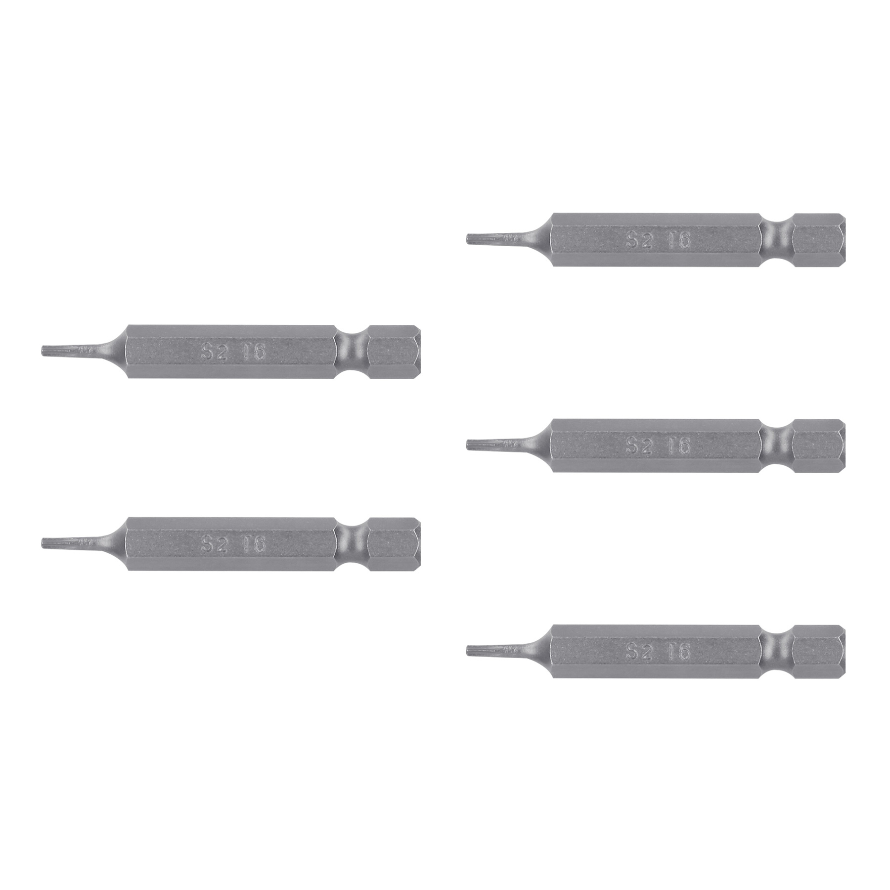 Estuche con 5 puntas torx T6 largo 2', TRUPER EXPERT - Imagen 2