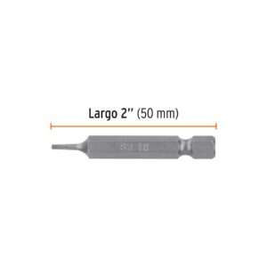 Estuche con 5 puntas torx T6 largo 2', TRUPER EXPERT - Imagen 3