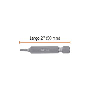 Estuche con 5 puntas torx T7 largo 2', TRUPER EXPERT - Imagen 3