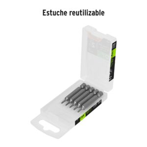 Estuche con 5 puntas torx T7 largo 2', TRUPER EXPERT - Imagen 4