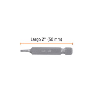 Estuche con 5 puntas torx T8 largo 2', TRUPER EXPERT - Imagen 3