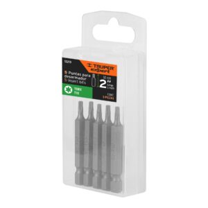 Estuche con 5 puntas torx T10 largo 2', TRUPER EXPERT - Imagen 5