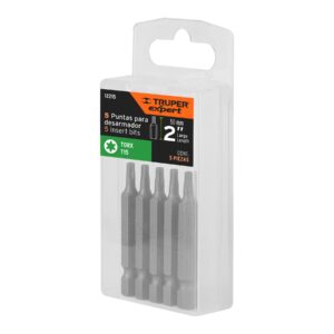 Estuche con 5 puntas torx T15 largo 2', TRUPER EXPERT - Imagen 5