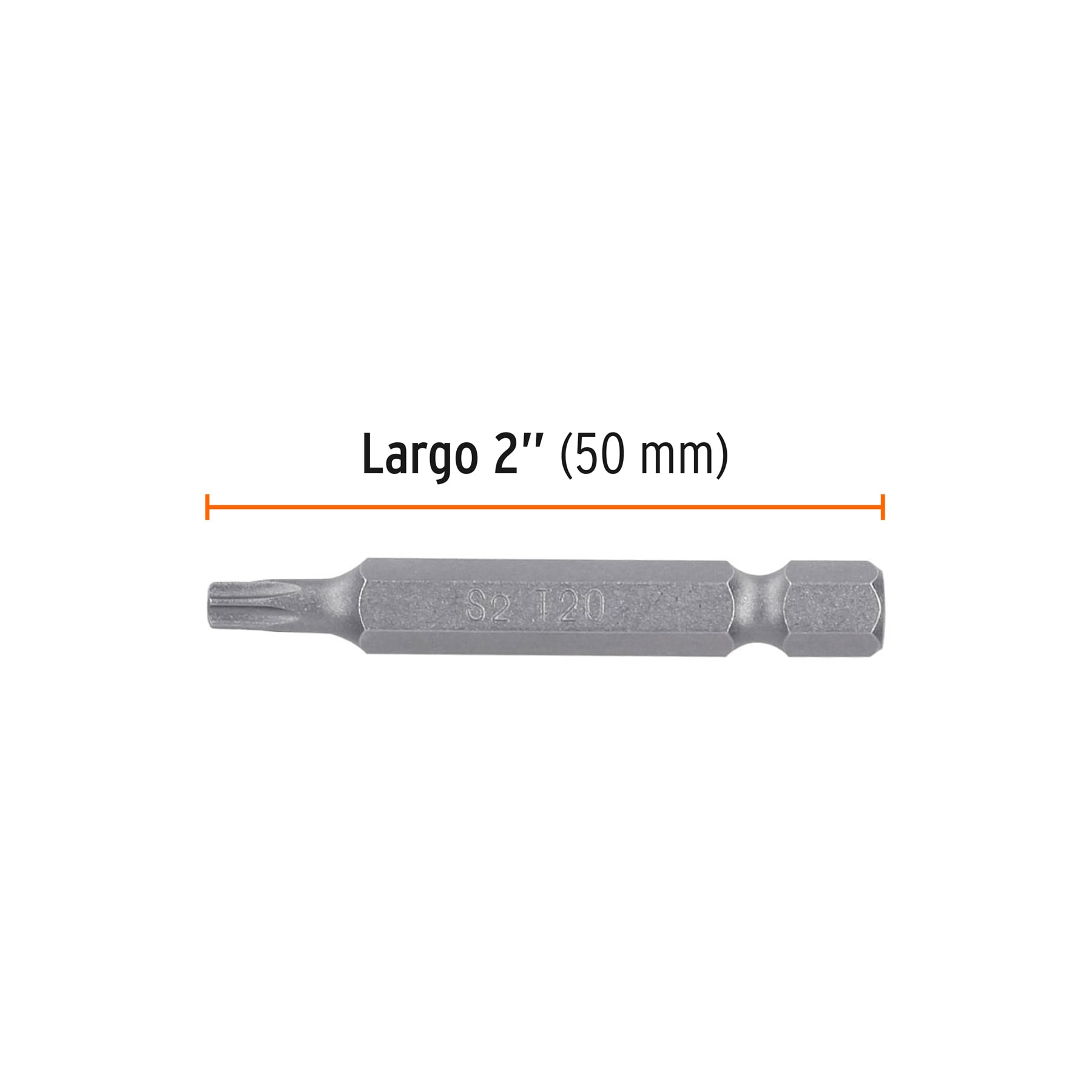 Estuche con 5 puntas torx T20 largo 2', TRUPER EXPERT - Imagen 3