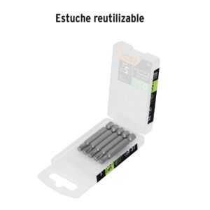 Estuche con 5 puntas torx T30 largo 2', TRUPER EXPERT - Imagen 4