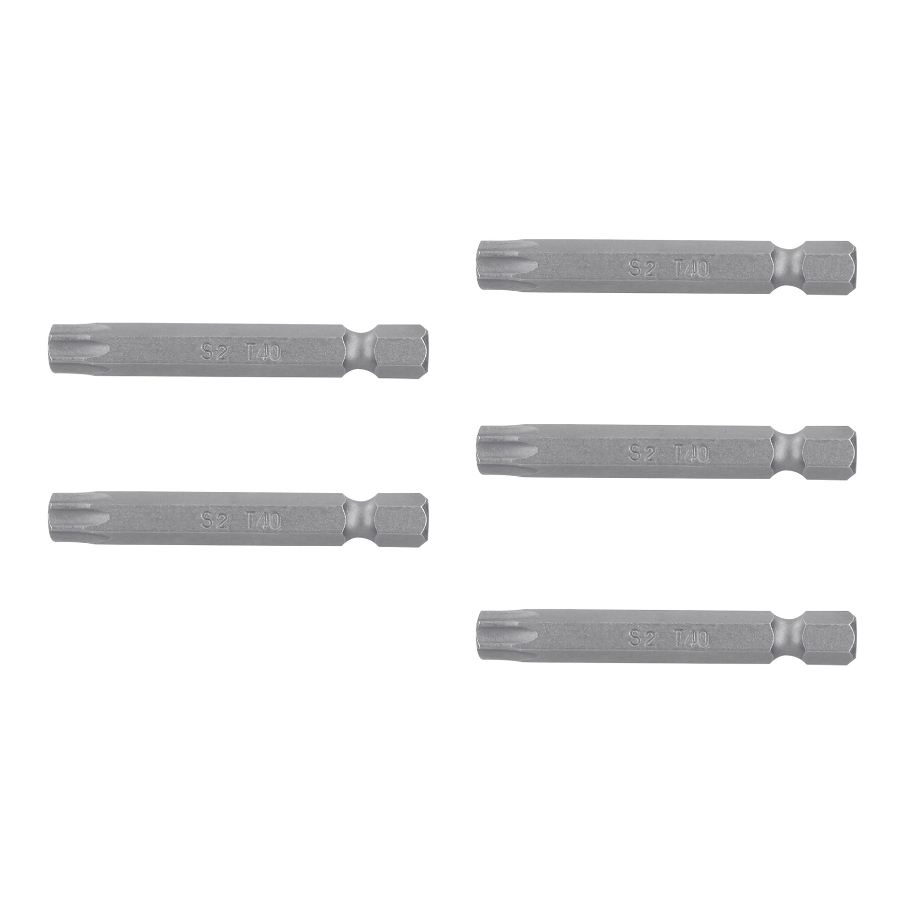 Estuche con 5 puntas torx T40 largo 2', TRUPER EXPERT - Imagen 2