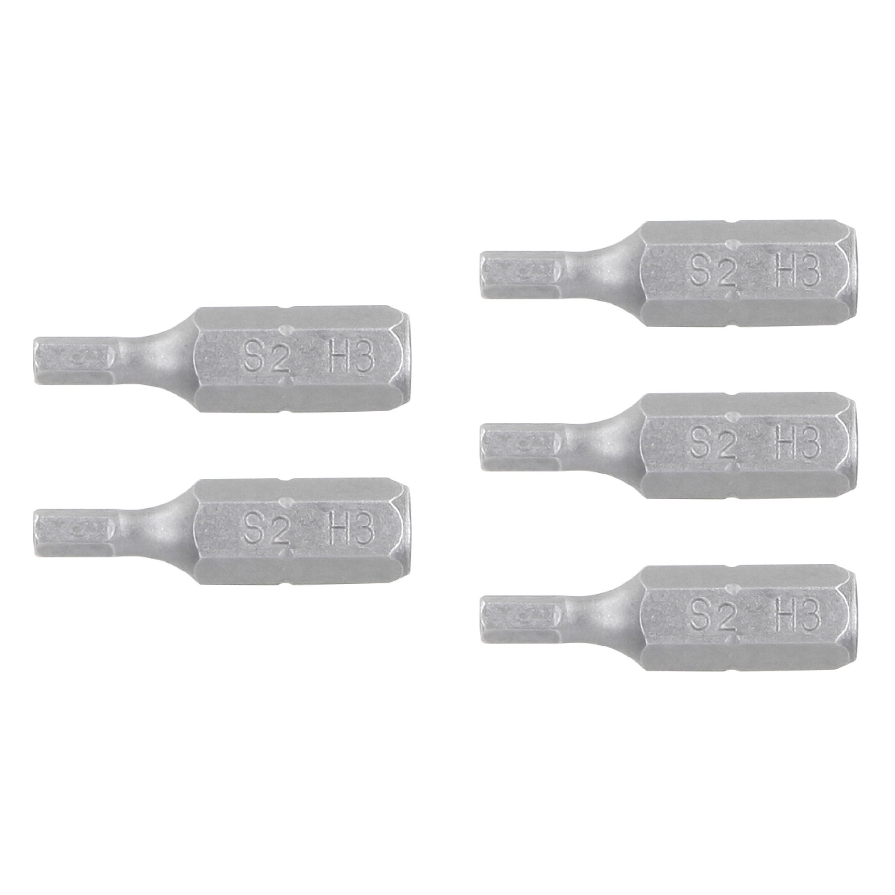 Estuche con 5 puntas hexagonales de 3 mm largo 1', EXPERT - Imagen 2