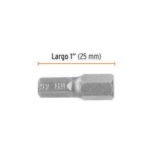 Estuche con 5 puntas hexagonales de 8 mm largo 1', EXPERT - Imagen 3