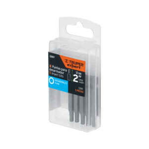 Estuche con 5 puntas hexagonales de 4 mm largo 2', EXPERT - Imagen 4
