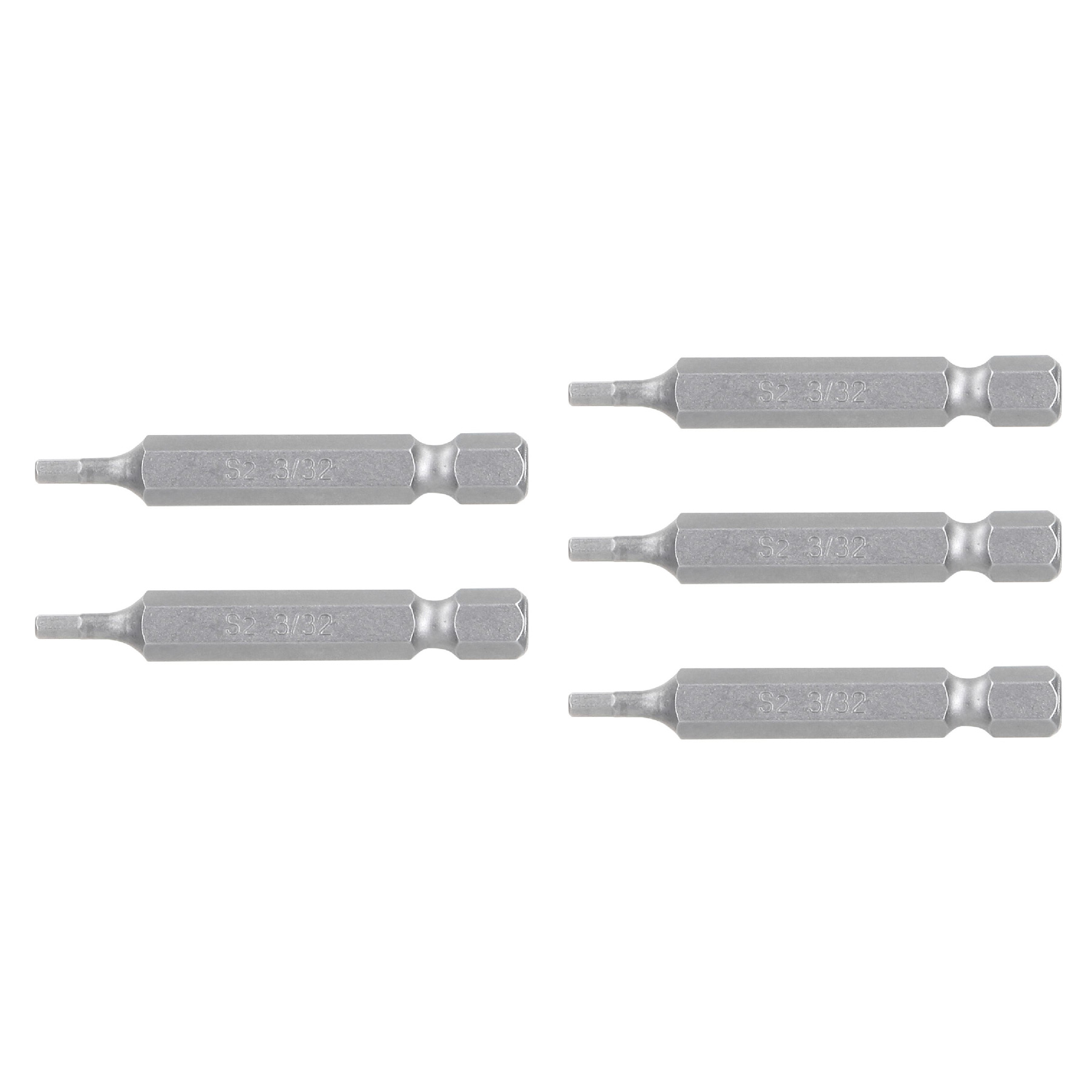 Estuche con 5 puntas hexagonales de 3/32mm largo 2', EXPERT - Imagen 2