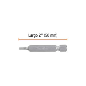 Estuche con 5 puntas hexagonales de 3/32mm largo 2', EXPERT - Imagen 3