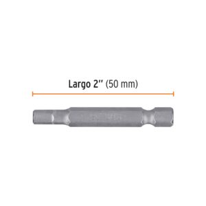 Estuche con 5 puntas hexagonales de 3/16mm largo 2', EXPERT - Imagen 3