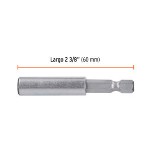 Estuche con 5 extensiones de 60 mm, magnéticas, EXPERT - Imagen 3