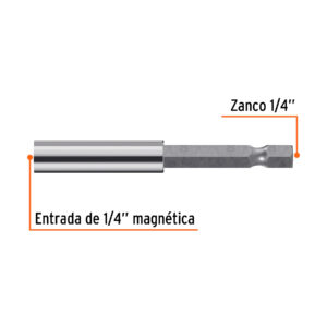 Alternative view of Estuche con 5 extensiones de 70 mm, magnéticas, EXPERT