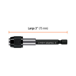 Extensión magnética 3'', para puntas, cambio rápido, EXPERT - Imagen 3