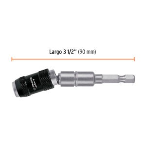 Extensión magnética articulada 3 1/2', para puntas, EXPERT - Imagen 3
