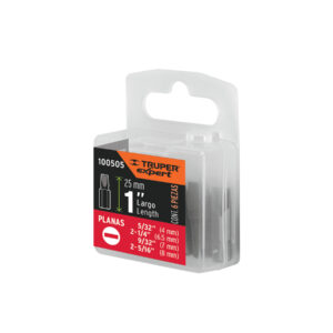 Estuche con 6 puntas planas combinadas largo 1', EXPERT - Imagen 5