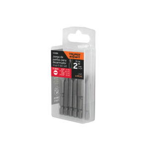Estuche con 6 puntas planas combinadas largo 2', EXPERT - Imagen 5