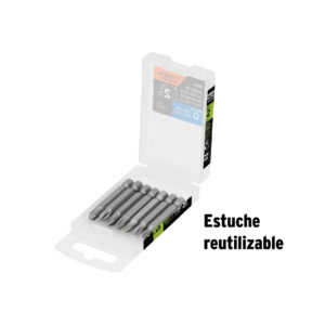 Estuche con 7 puntas de cruz combinadas largo 2', EXPERT - Imagen 4