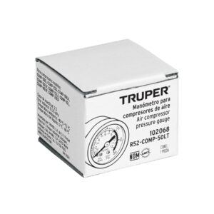 Manómetro para compresores Grupo 2, TRUPER - Imagen 5