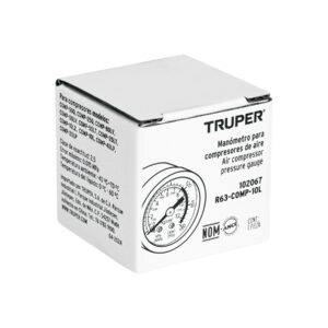 Manómetro para compresores Grupo 1, TRUPER - Imagen 5