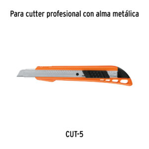 Estuche con 10 cuchillas SK2 de 9 mm para cutter, EXPERT - Imagen 5