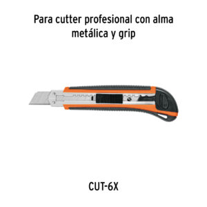 Estuche con 10 cuchillas SK2 de 18 mm para cutter, EXPERT - Imagen 4