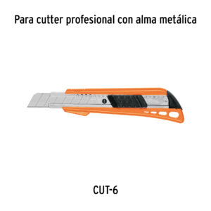 Estuche con 10 cuchillas SK2 de 18 mm para cutter, EXPERT - Imagen 5