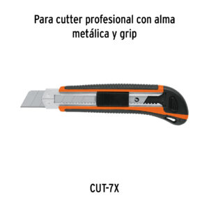 Estuche con 10 cuchillas SK2 de 25 mm para cutter, EXPERT - Imagen 4