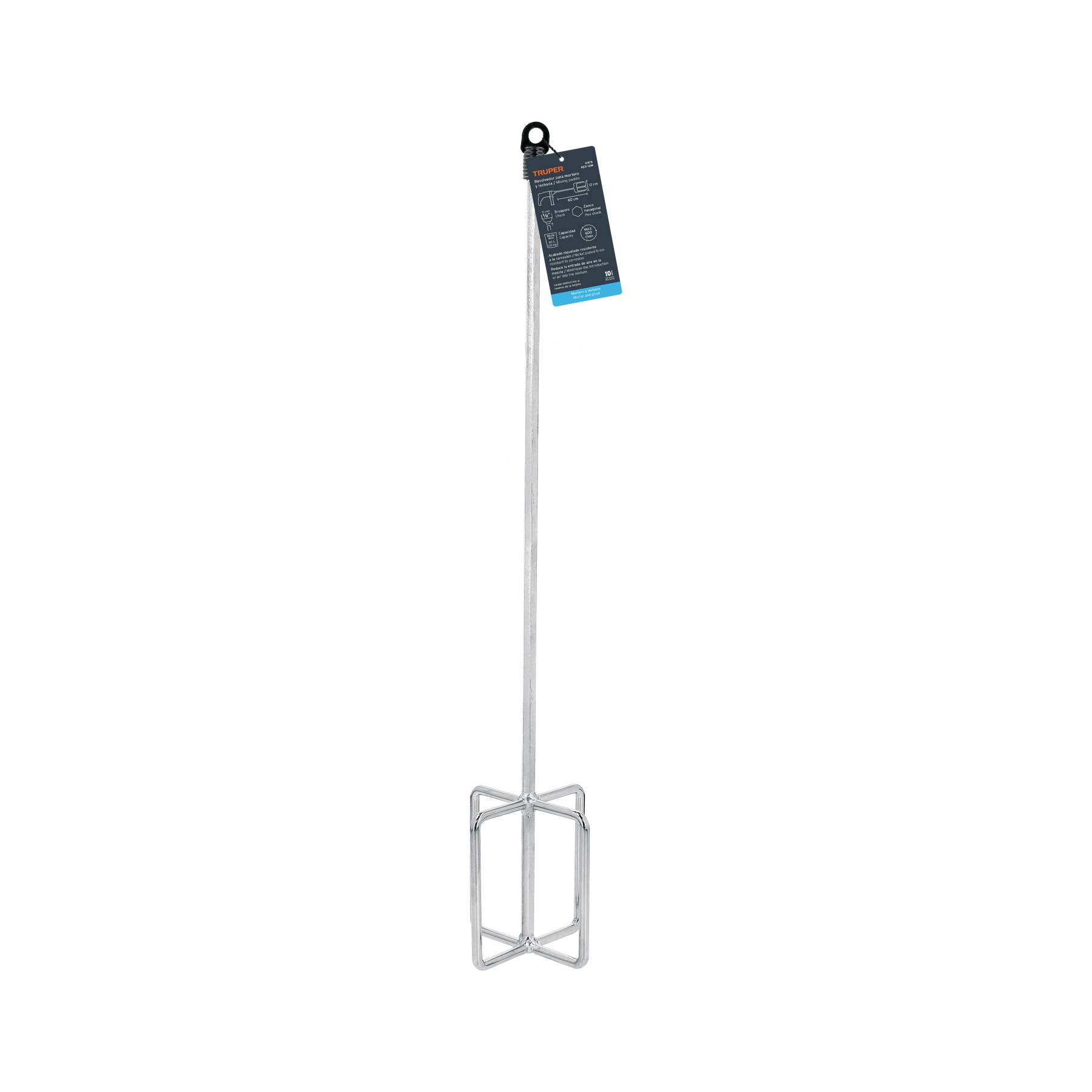 Revolvedor para mortero, 120mm de diámetro, TRUPER - Imagen 4
