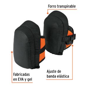 Alternative view of Rodilleras ligeras de gel y EVA, TRUPER
