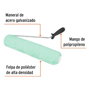Rodillo para pintar 12 x 5/8' superficies poco rugosas - Imagen 2