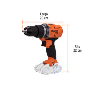 Rotomartillo/destornillador 1/2', 20V, sin accesorios, PRO - Imagen 3