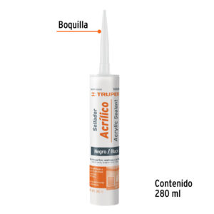 Alternative view of Sellador acrílico de 280 ml, negro, TRUPER