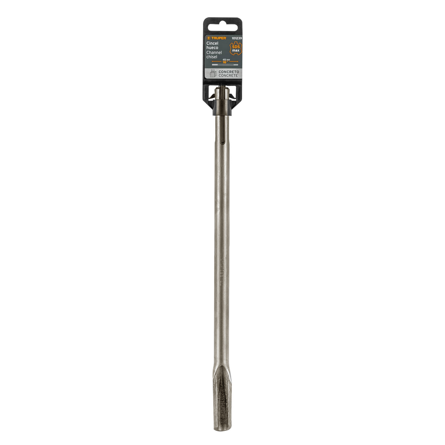 Cincel hueco para acanalado SDS max 7/8' x 16', TRUPER - Imagen 4