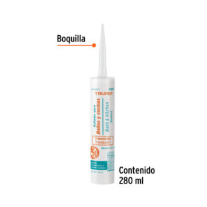 Alternative view of Sellador translúcido para baños y cocinas, 280 ml, TRUPER