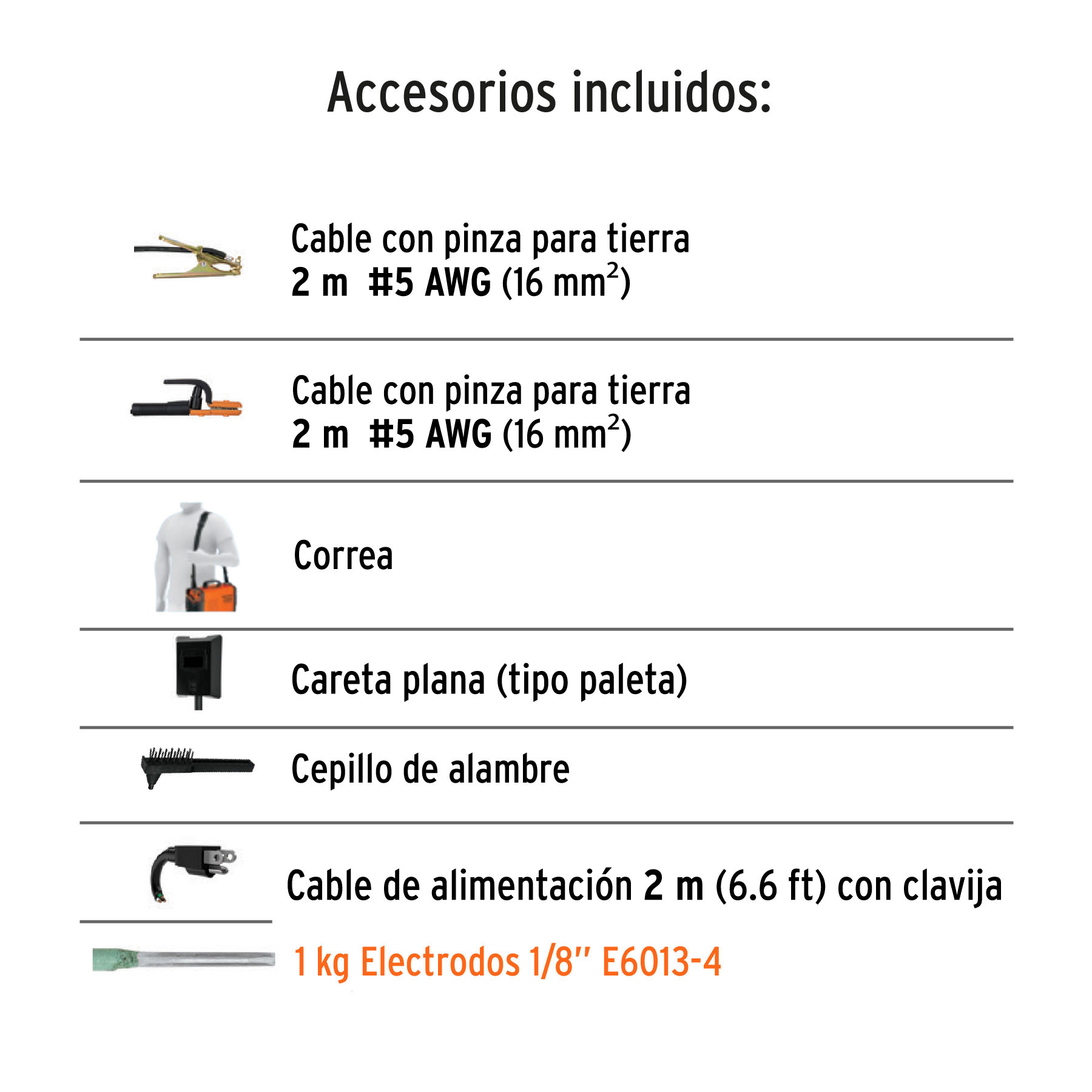 Mini soldadora inversora 100A, 127V, TRUPER - Imagen 4