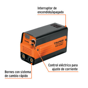 Alternative view of Mini soldadora inversora 100A, 127V, TRUPER
