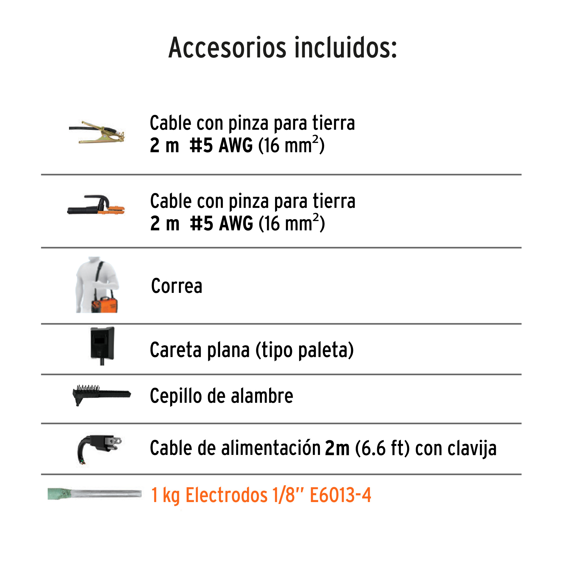 Soldadora inversora 100A, 127V, TRUPER - Imagen 4