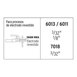 Mini soldadora inversora 100A, 127V, TRUPER EXPERT - Imagen 6