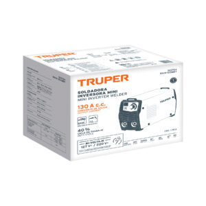 Mini soldadora inversora 130A, bi-voltaje 127/220V, TRUPER - Imagen 7