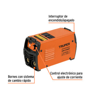 Alternative view of Mini soldadora inversora 130A, bi-voltaje 127/220V, TRUPER