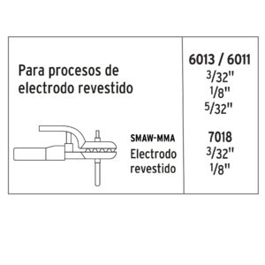 Mini soldadora inversora 130A, 127V, TRUPER EXPERT - Imagen 3