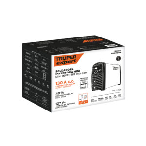 Mini soldadora inversora 130A, 127V, TRUPER EXPERT - Imagen 7