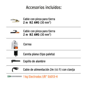 Soldadora inversora 200A, bi-voltaje 127/220V, TRUPER - Imagen 4