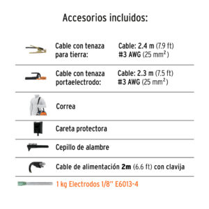 Soldadora inversora 200A, 220V, TRUPER EXPERT - Imagen 4