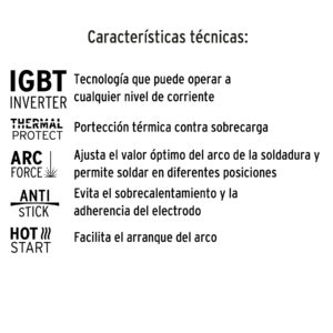 Soldadora para microalambre y electrodo, 130A, TRUPER - Imagen 6