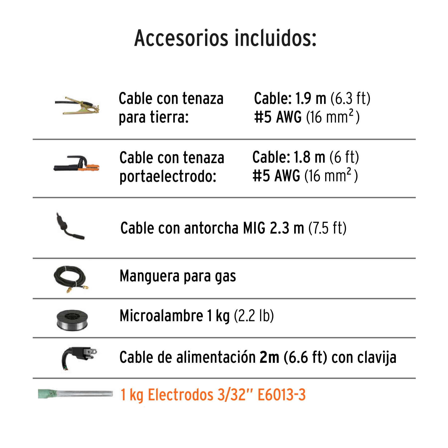 Soldadora para microalambre y electrodo, 130A, TRUPER - Imagen 4