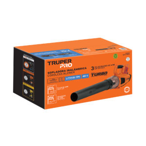 Sopladora inalámbrica 40V, sin accesorios, TRUPER PRO - Imagen 4